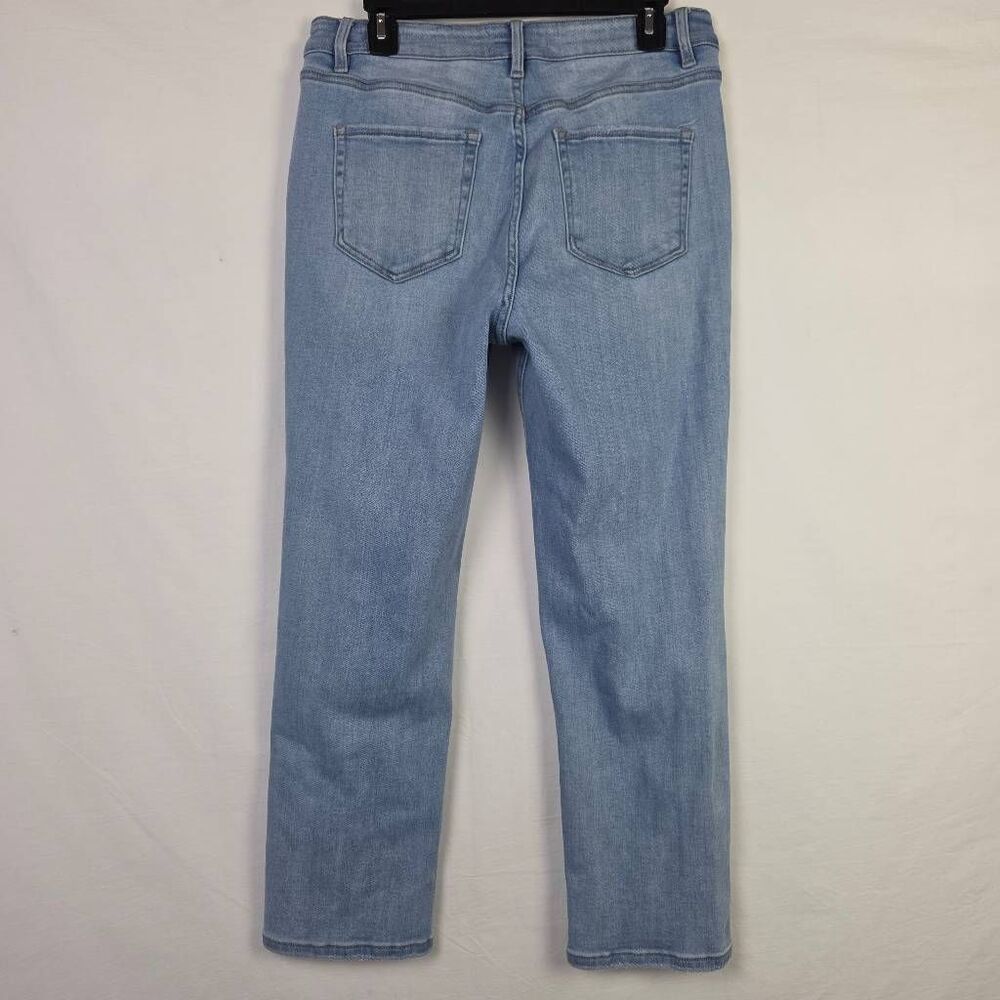VERVET Blue Jeans Women's 31 Light Wash Straight Stretch - Picture 6 of 10